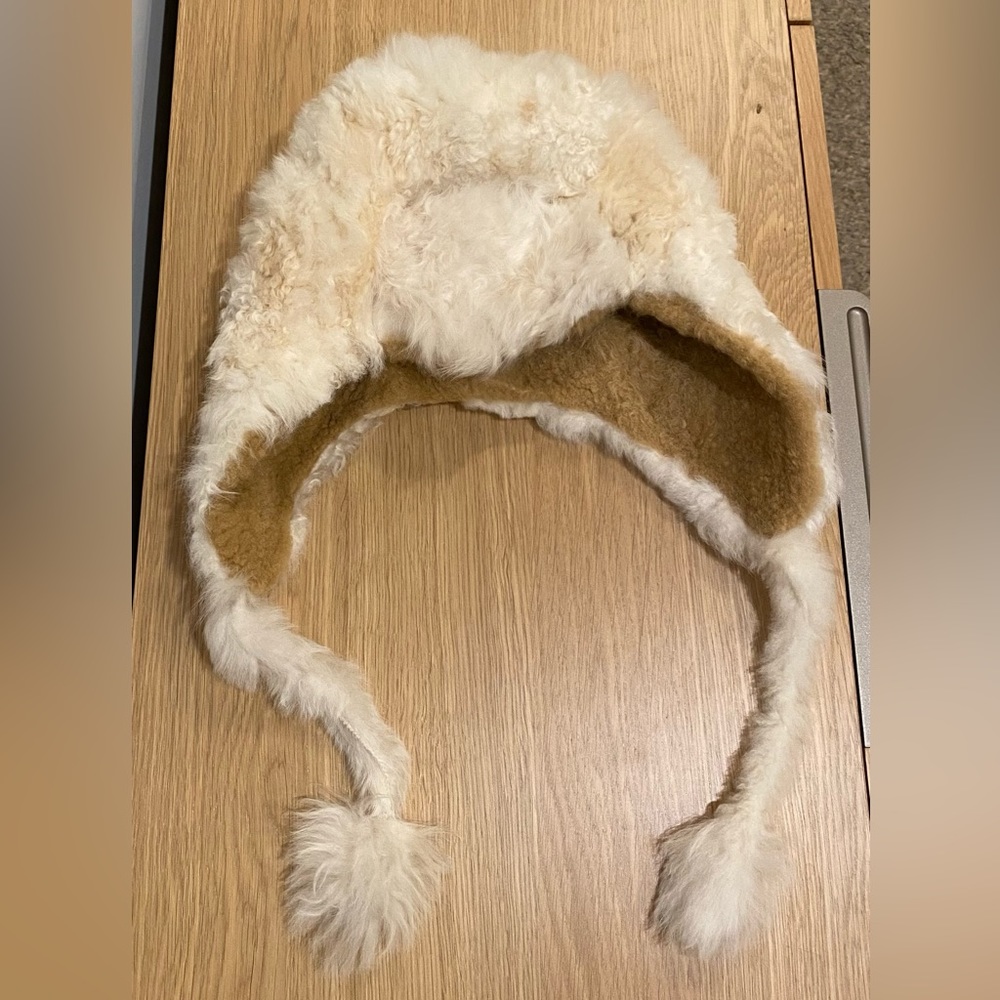 Luxury Alpaca Fur Bomber Hat